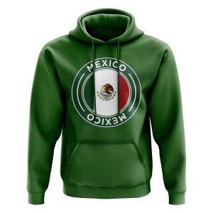 Mexico Football Badge Hoodie (Green)