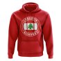 Lebanon Football Badge Hoodie (Red)