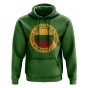 Lithuania Football Badge Hoodie (Green)