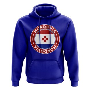 Mordovia Football Badge Hoodie (Royal)