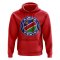 Namibia Football Badge Hoodie (Red)