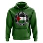 Palestine Football Badge Hoodie (Green)