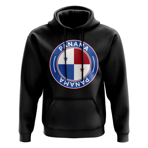 Panama Football Badge Hoodie (Black)