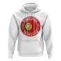 Portugal Football Badge Hoodie (White)