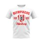 Olympiacos Established Football T-Shirt (White)