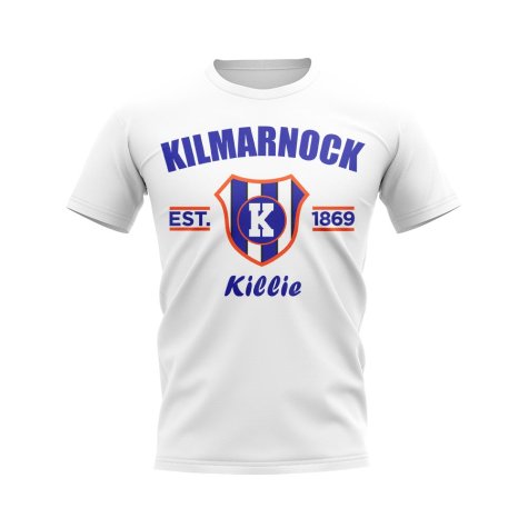 Kilmarnock Established Football T-Shirt (White)