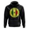 Senegal Football Badge Hoodie (Black)