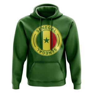 Senegal Football Badge Hoodie (Green)