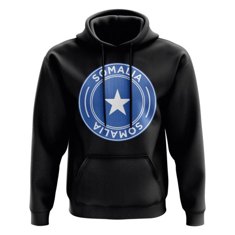 Somalia Football Badge Hoodie (Black)