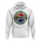 South Africa Football Badge Hoodie (White)