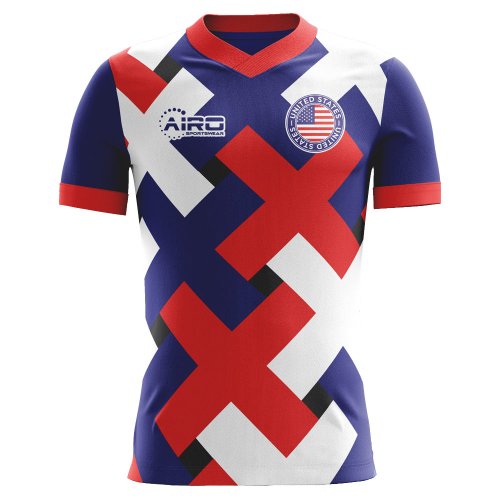 2025-2026 USA Third Concept Football Shirt - Womens