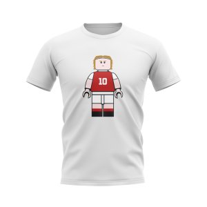 Luka Modric Croatia Brick Footballer T-Shirt (White)