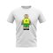 Ronaldo Brazil Brick Footballer T-Shirt (White)