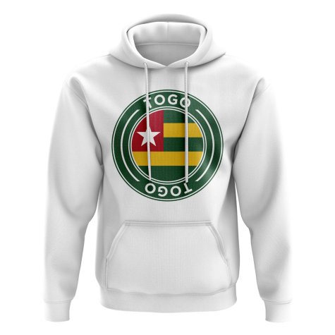 Togo Football Badge Hoodie (White)
