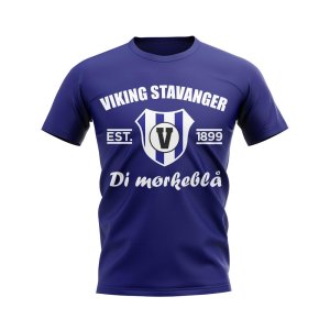Viking Stavanger Established Football T-Shirt (Navy)