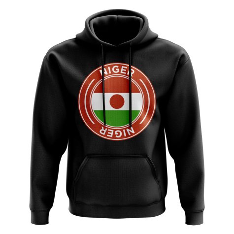 Niger Football Badge Hoodie (Black)