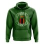 Zambia Football Badge Hoodie (Green)