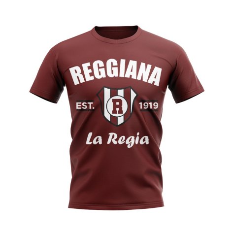 Reggiana Established Football T-Shirt (Maroon)