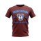 Trabzonspor Established Football T-Shirt (Maroon)