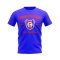 Cerro Porteno Established Football T-Shirt (Royal)