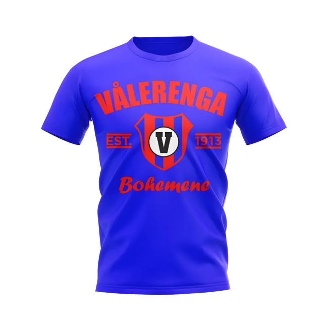 Valerenga Established Football T-Shirt (Royal)