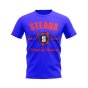 Steaua Bucharest Established Football T-Shirt (Royal)