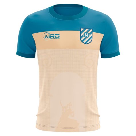 2023-2024 Montpellier Home Concept Football Shirt - Adult Long Sleeve