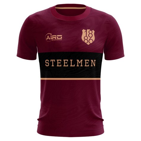2023-2024 Motherwell Away Concept Football Shirt - Kids (Long Sleeve)