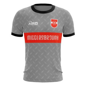 2024-2025 Middlesbrough Away Concept Football Shirt - Kids (Long Sleeve)