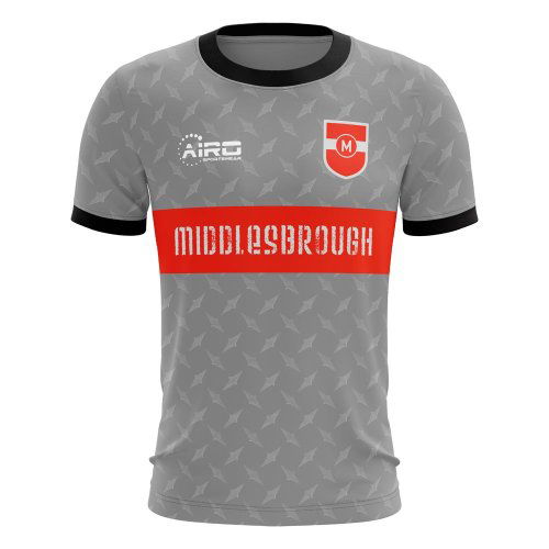 2025-2026 Middlesbrough Away Concept Football Shirt