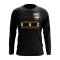 UAE Core Football Country Long Sleeve T-Shirt (Black)