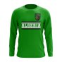 Algeria Core Football Country Long Sleeve T-Shirt (Green)