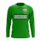 Saudi Arabia Core Football Country Long Sleeve T-Shirt (Green)