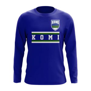 Komi Core Football Country Long Sleeve T-Shirt (Royal)