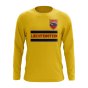 Liechtenstein Core Football Country Long Sleeve T-Shirt (Yellow)