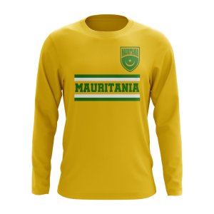 Mauritania Core Football Country Long Sleeve T-Shirt (Yellow) Mauritania Core Football Country Long Sleeve T-Shirt (Yellow)