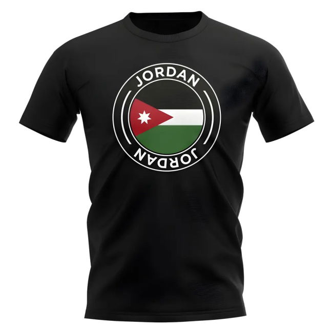 Jordan Football Badge T-Shirt (Black)