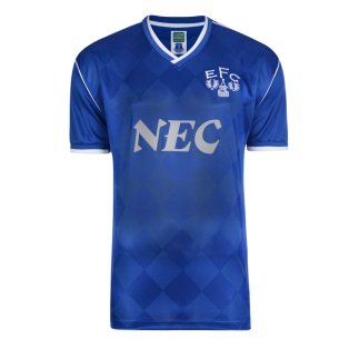 Score Draw Everton 1987 Retro Football Shirt
