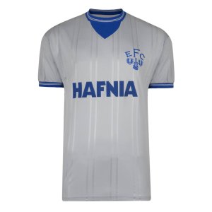 Score Draw Everton 1984 Away Retro Football Shirt