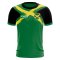 2023-2024 Jamaica Flag Concept Football Shirt - Womens