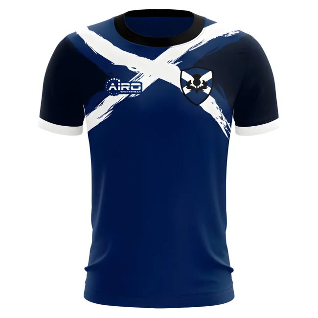 2025-2026 Scotland Flag Concept Football Shirt - Baby