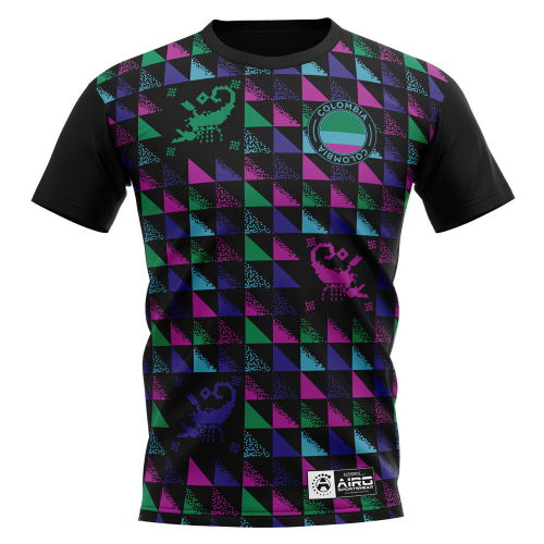 2025-2026 Colombia Rene Higuita Concept Football Shirt