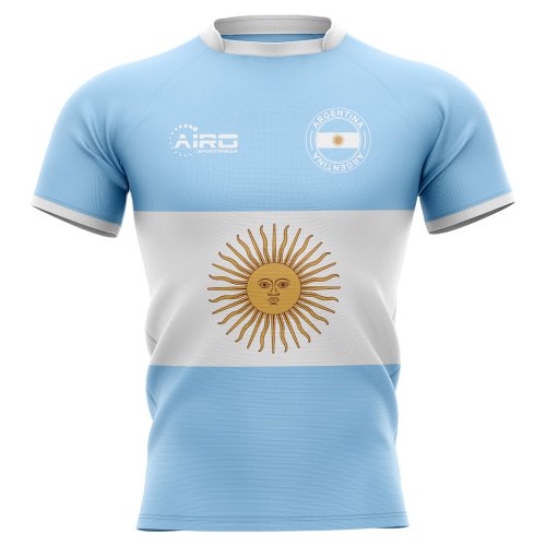 2025-2026 Argentina Flag Concept Rugby Shirt