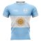 2022-2023 Argentina Flag Concept Rugby Shirt - Kids