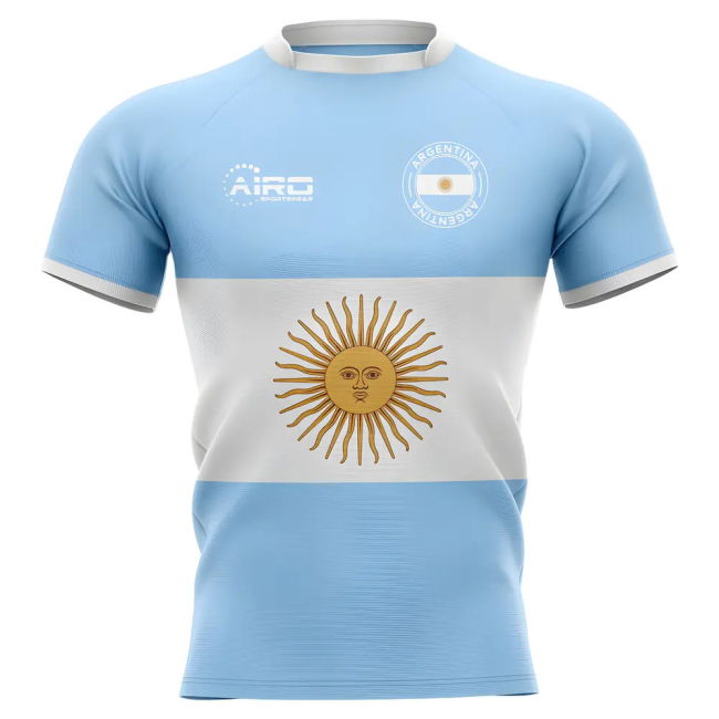 2025-2026 Argentina Flag Concept Rugby Shirt