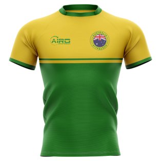 2022-2023 Australia Training Concept Rugby Shirt - Little Boys