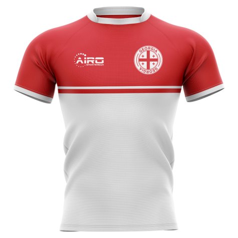 2023-2024 Georgia Training Concept Rugby Shirt - Kids