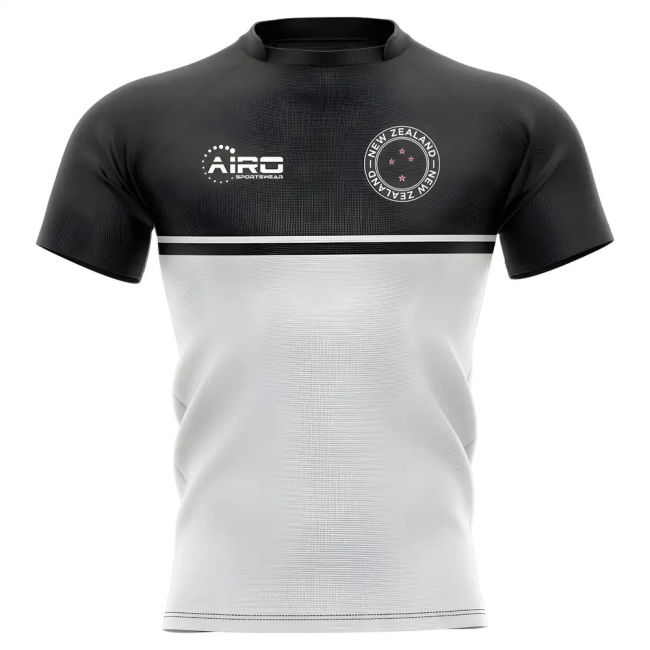 2025-2026 New Zealand Training Concept Rugby Shirt - Kids