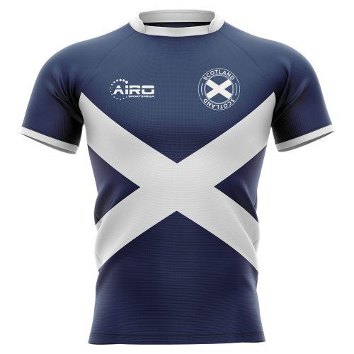 2025-2026 Scotland Flag Concept Rugby Shirt