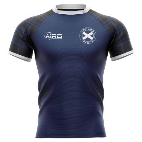 2022-2023 Scotland Home Concept Rugby Shirt - Little Boys